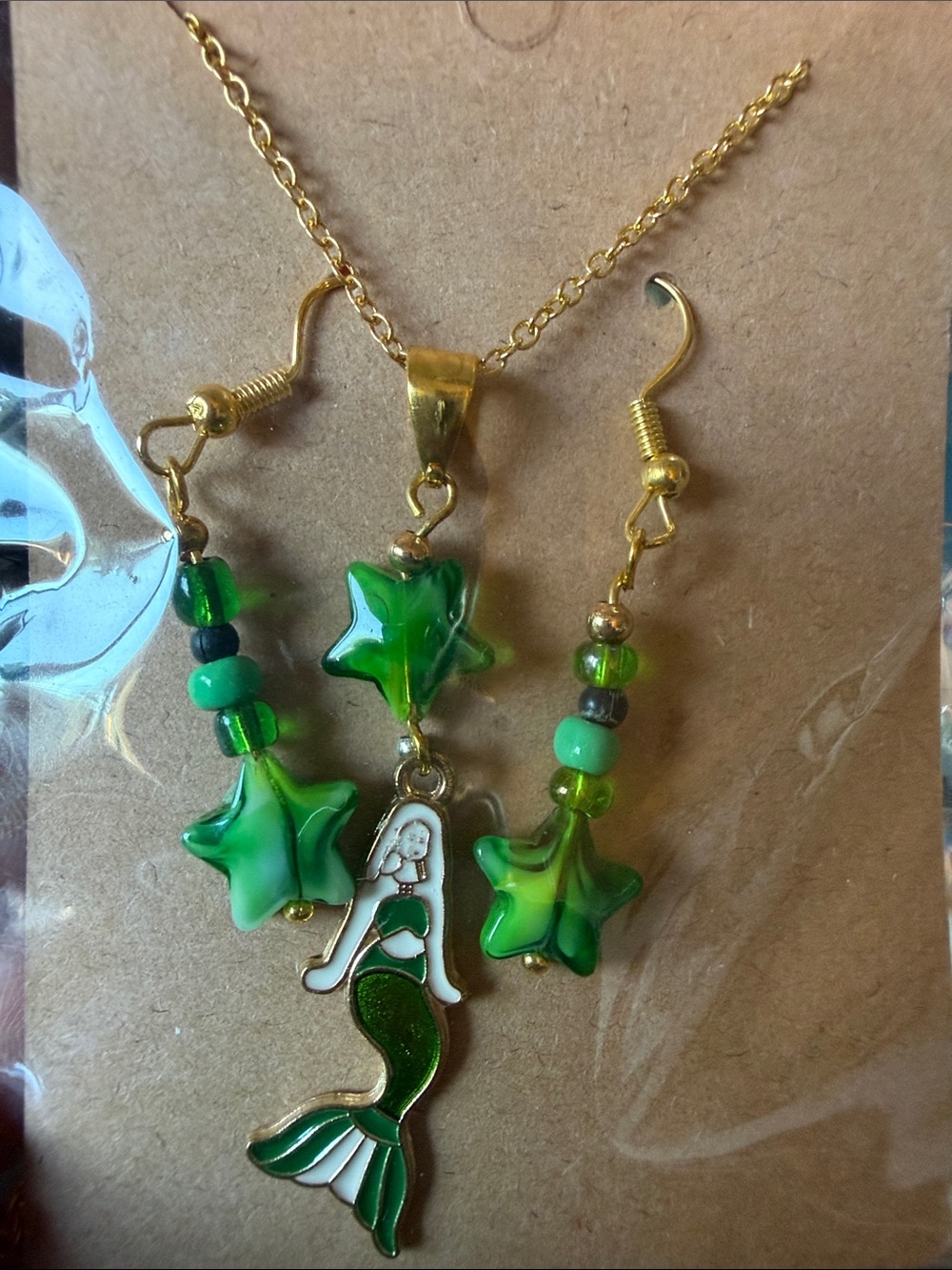 ❤️GIVEAWAY❤️ Hand made Mermaid jewelry set